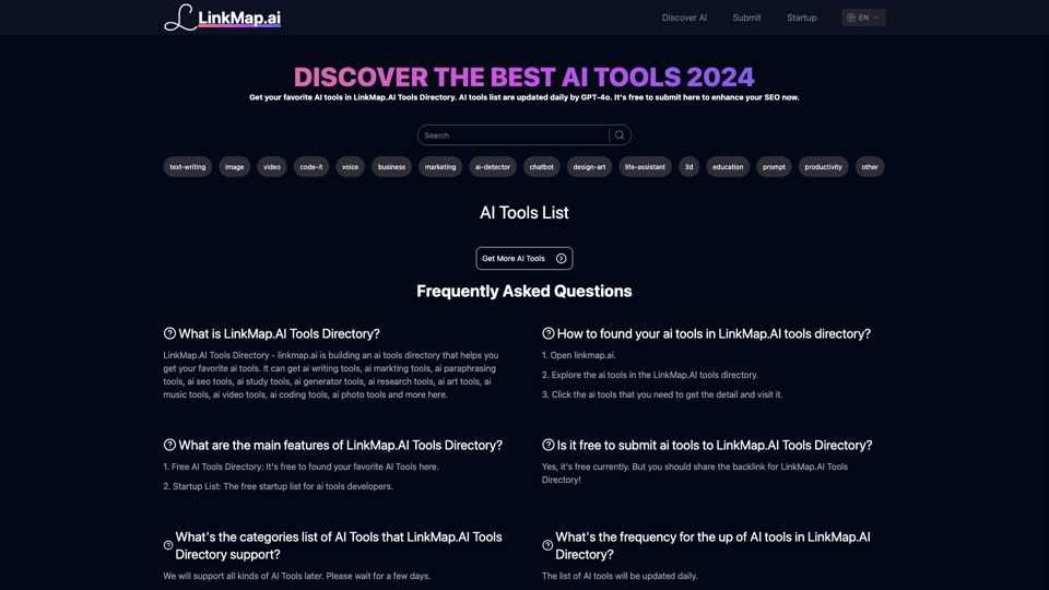 Get your best AI Tools | LinkMap.AI Tools Directory