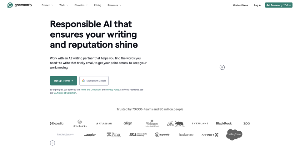 Grammarly: Free AI Writing Assistance